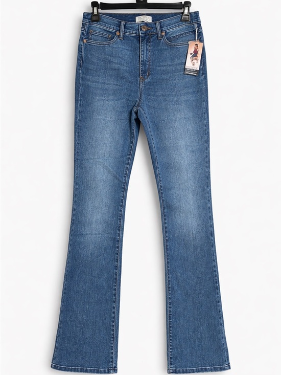 sofia by sofia vergara Denim - sofia by sofia vergara Medium Blue Flare Jeans